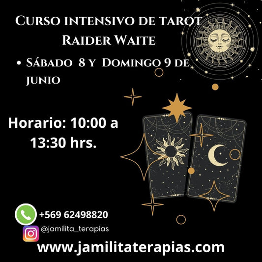 Curso intensivo de tarot Raider Waite